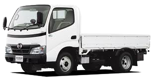 Truck with tray
